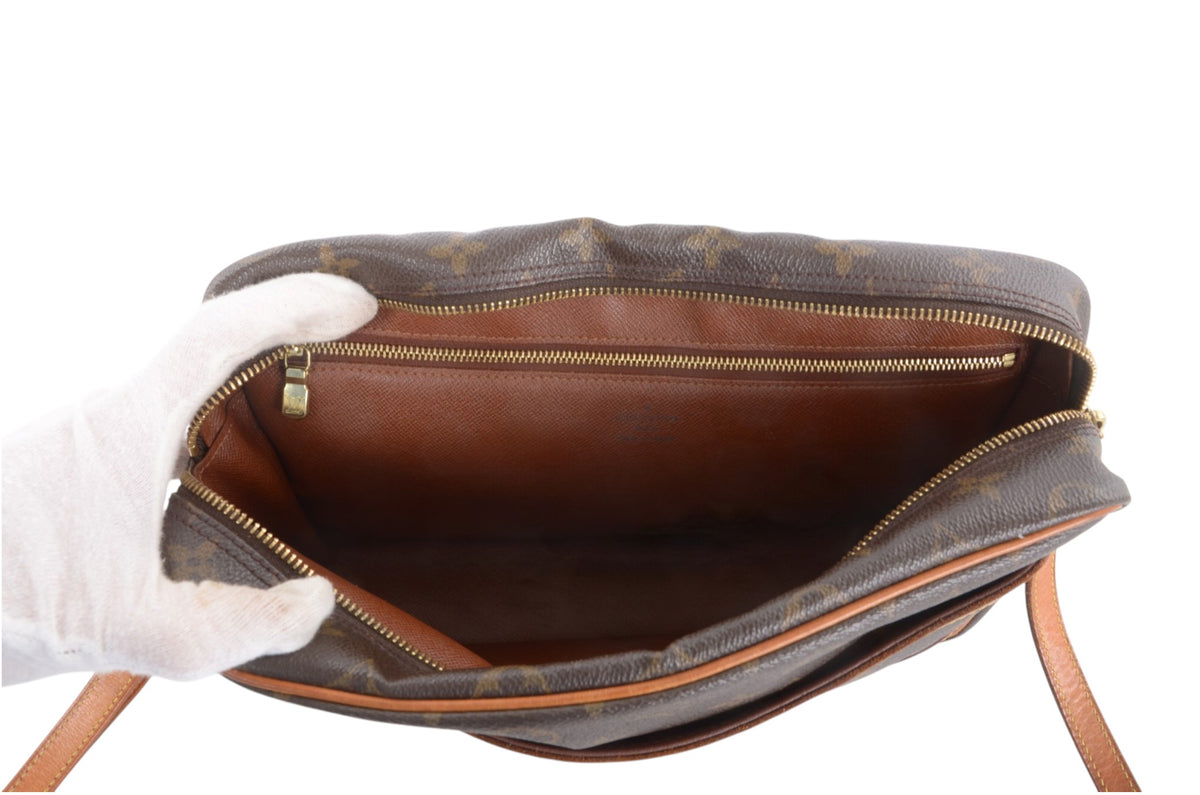 Louis Vuitton Vintage Trocadero 27 Crossbody Bag Monogram Shoulder Bag Designer Classic Authentic Luxury