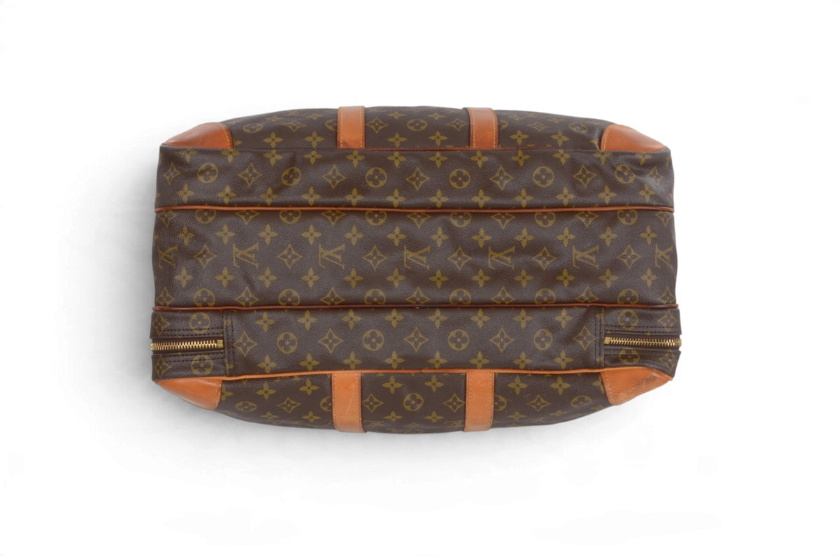 Louis Vuitton Sac Trois Poches Monogram Vintage Duffel Bag Weekendbag Travel Canvas Designer Classic
