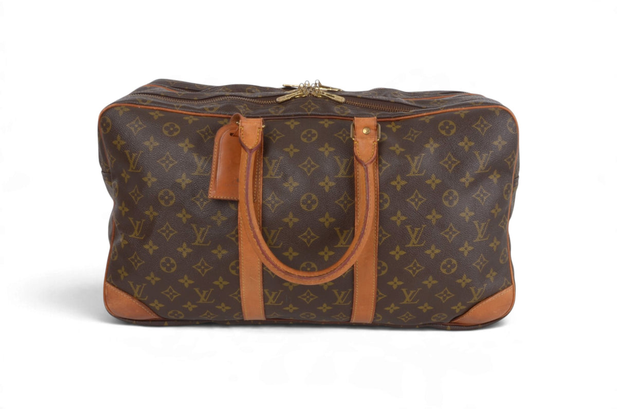 Louis Vuitton Sac Trois Poches Monogram Vintage Duffel Bag Weekendbag Travel Canvas Designer Classic
