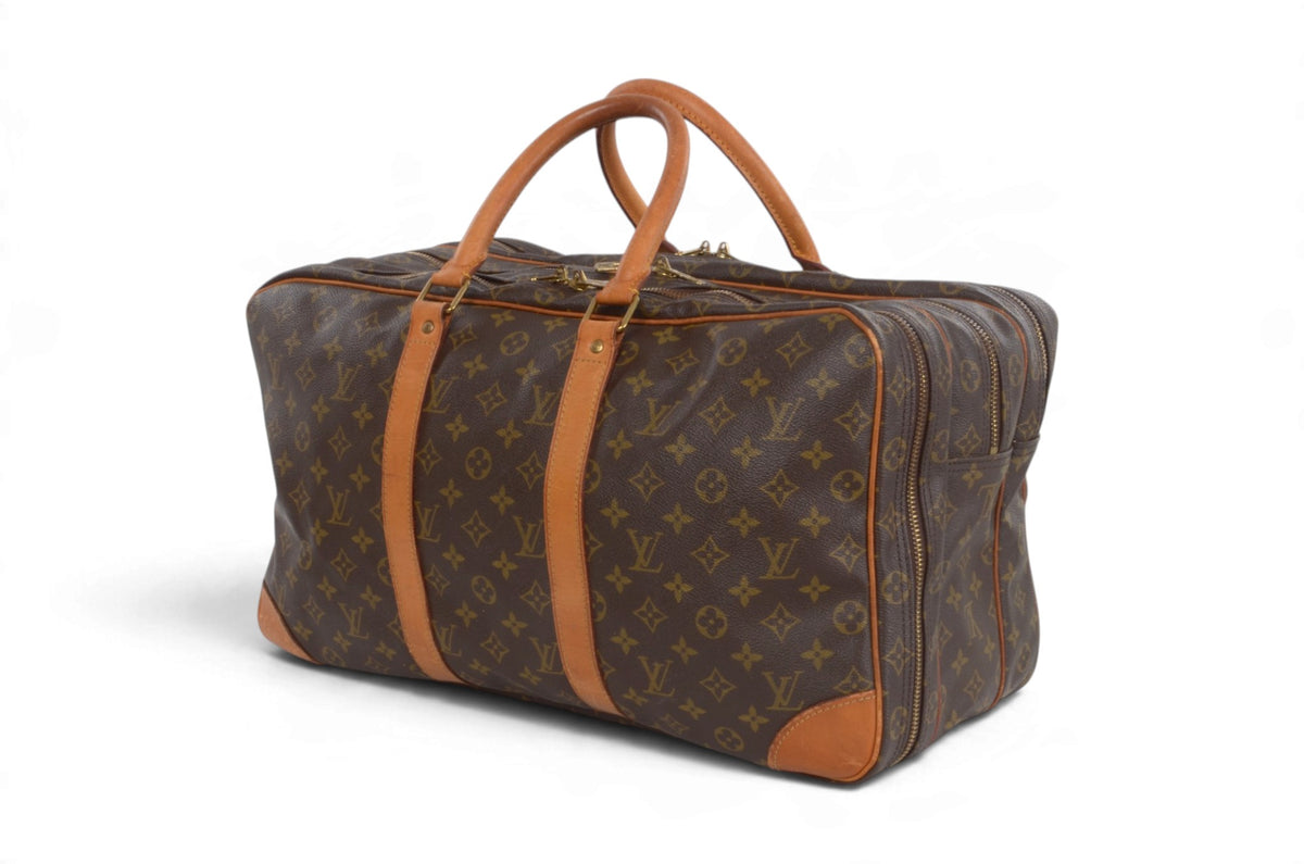 Louis Vuitton Sac Trois Poches Monogram Vintage Duffel Bag Weekendbag Travel Canvas Designer Classic