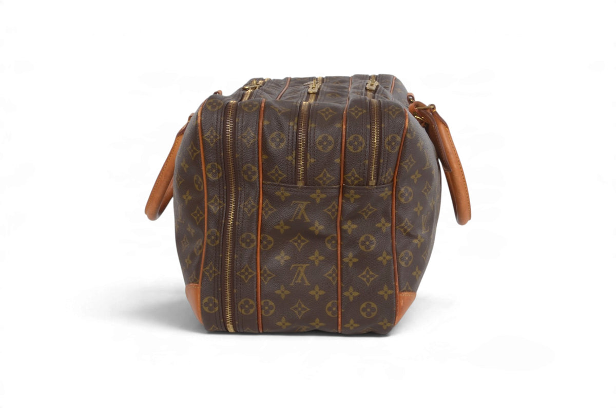 Louis Vuitton Sac Trois Poches Monogram Vintage Duffel Bag Weekendbag Travel Canvas Designer Classic