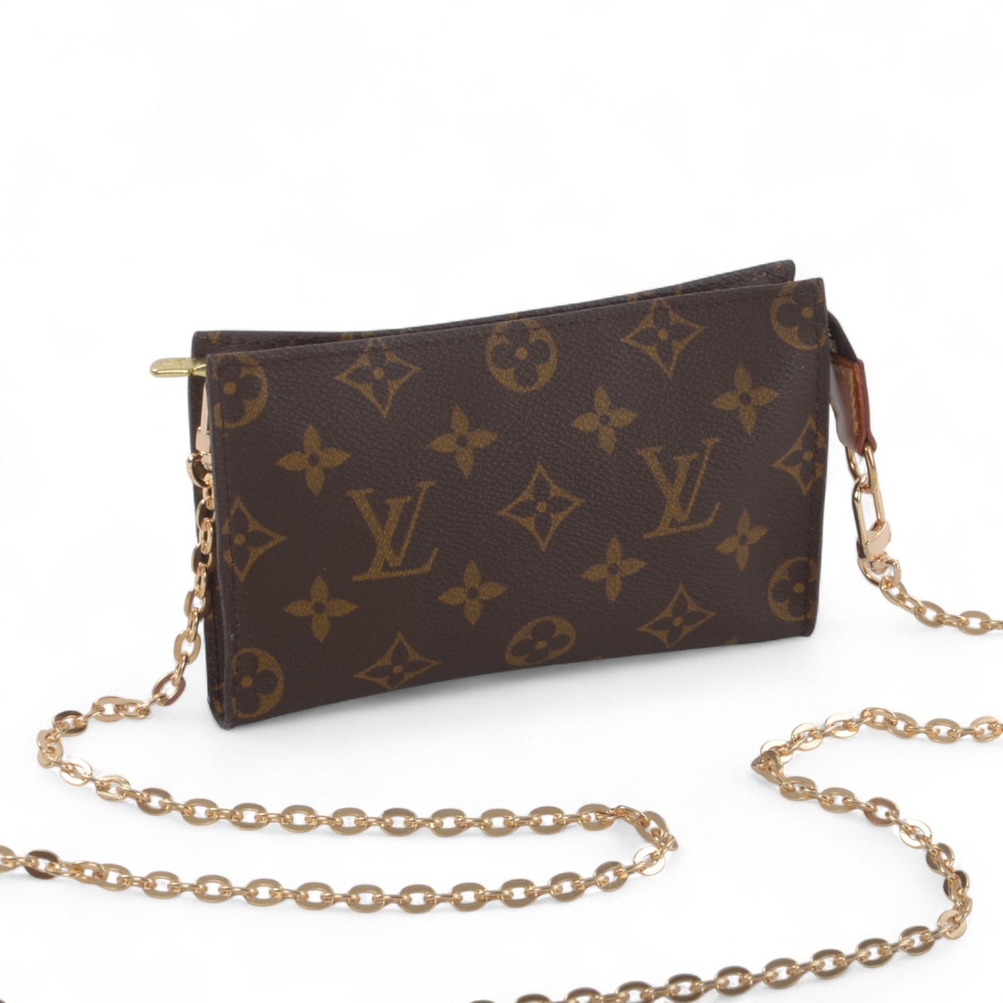 Louis Vuitton Pochette Toilette 17 Pouch Clutch Makeup Toilet Bag Monogram Vintage Crossbody Designer Classic