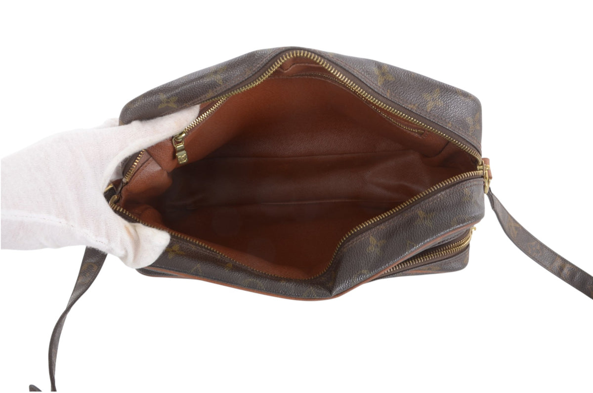 Louis Vuitton Nile M45244 Monogram Canvas Crossbody Bag – Vintage