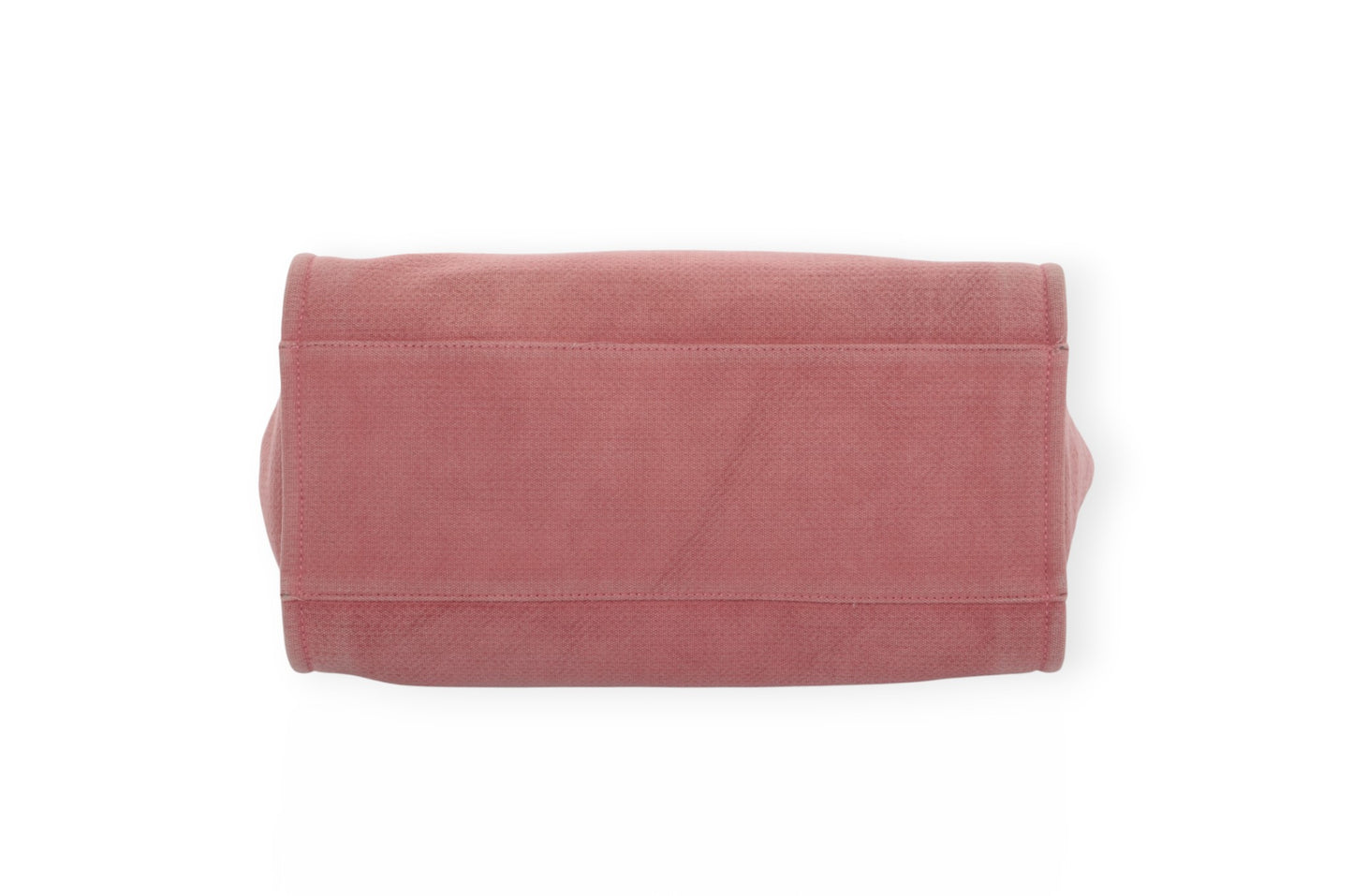 Chanel Deauville Chain Line Tote MM Pink Red Shoulder Bag Handbag CC Leather Designer Classic