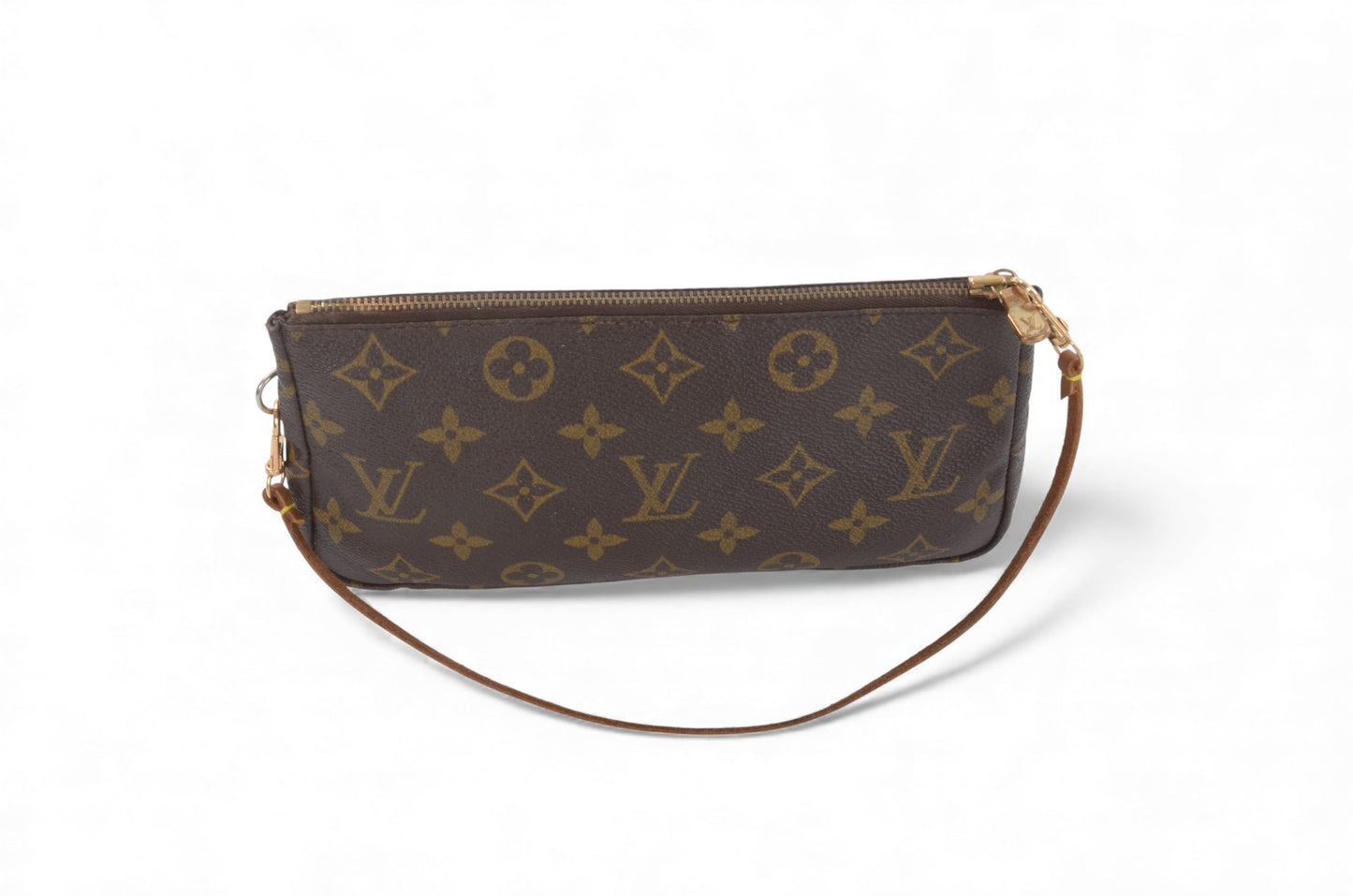 Louis Vuitton Sac Shopping Pochette Accessories Pouch Monogram Canvas Shoulder Bag Handbag
