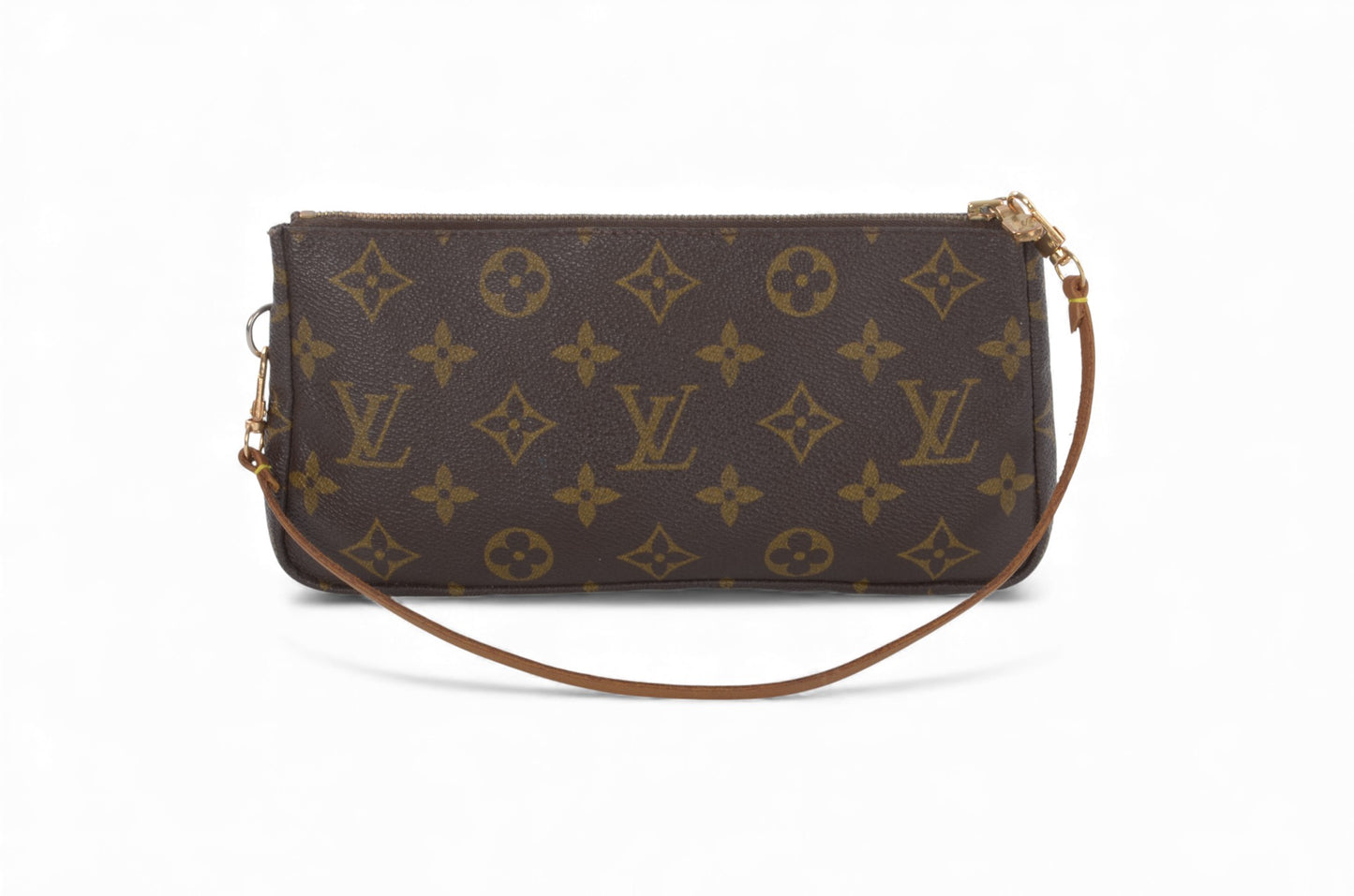 Louis Vuitton Sac Shopping Pochette Accessories Pouch Monogram Canvas Shoulder Bag Handbag