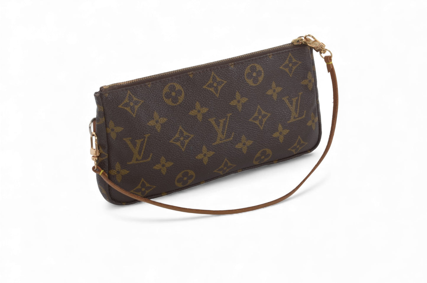 Louis Vuitton Sac Shopping Pochette Accessories Pouch Monogram Canvas Shoulder Bag Handbag