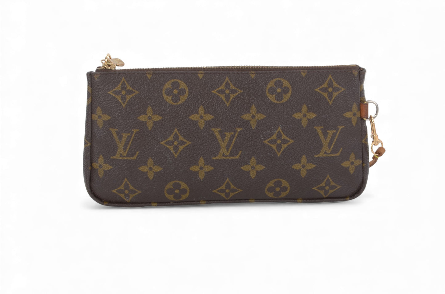 Louis Vuitton Sac Shopping Pochette Accessories Pouch Monogram Canvas Shoulder Bag Handbag