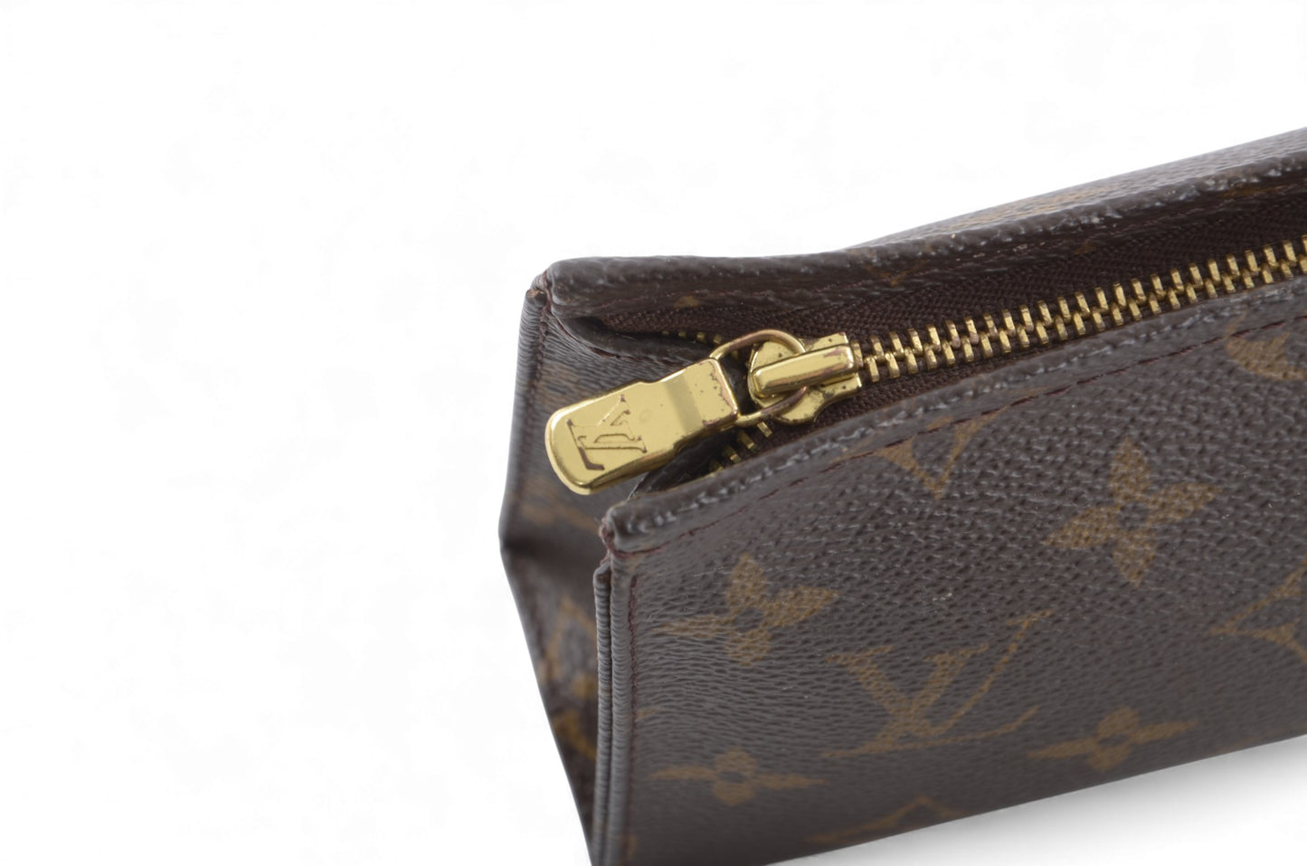 Louis Vuitton Pouch Toilette 15 Pouch Clutch Makeup Toilet Bag Monogram Vintage