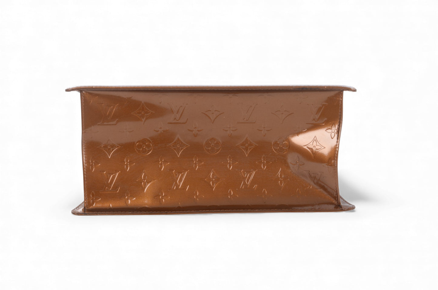 Louis Vuitton Forsyth GM Monogram Vernis Bag Handbag Vintage Bronze Designer Classic