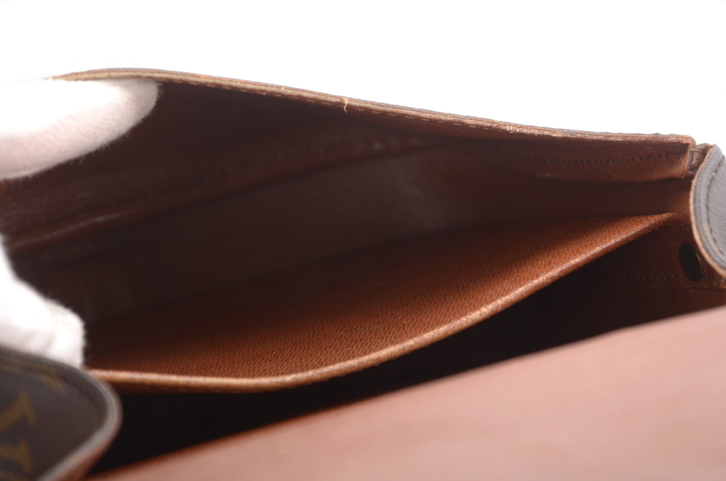 Louis Vuitton Cartesier MM Vintage Crossbody Shoulder Bag Monogram Designer Classic