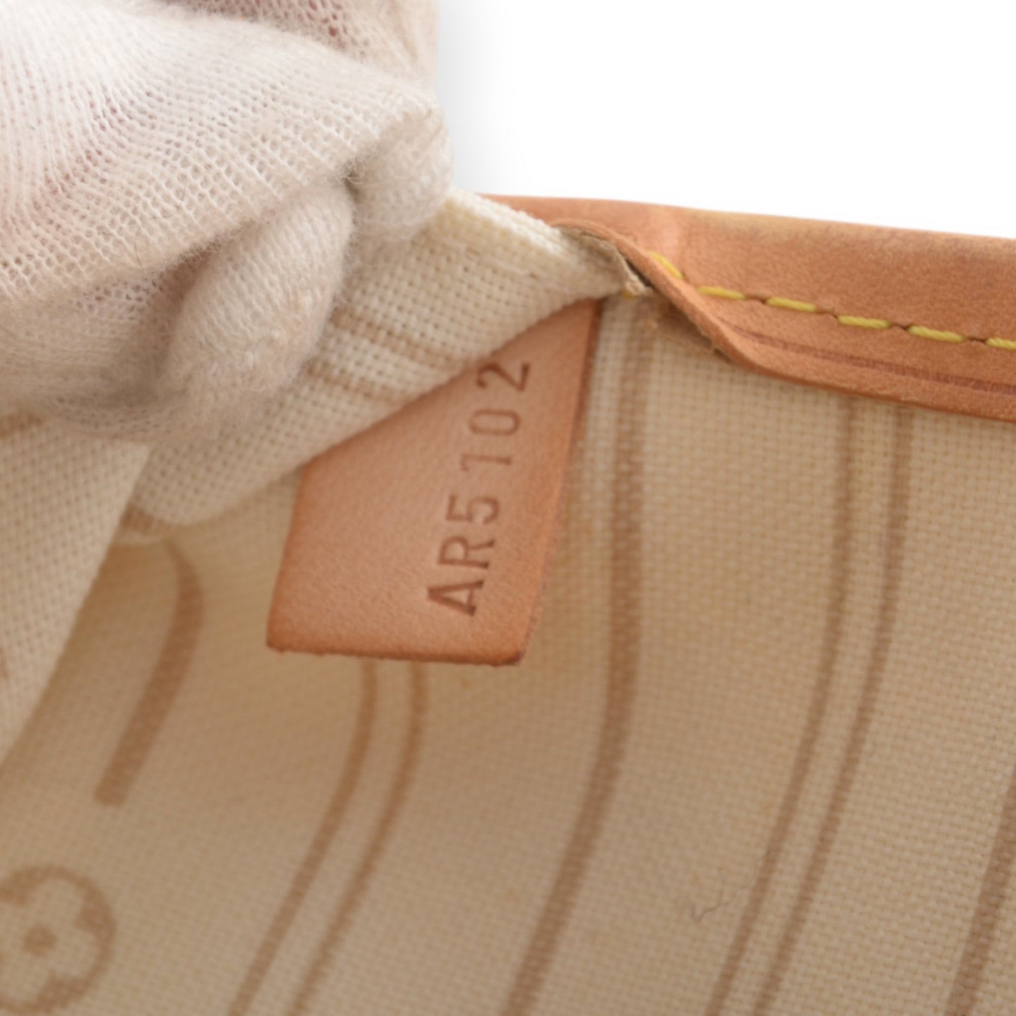 Louis Vuitton Neverfull MM Damier Azur Tote Shoulder Bag Monogram