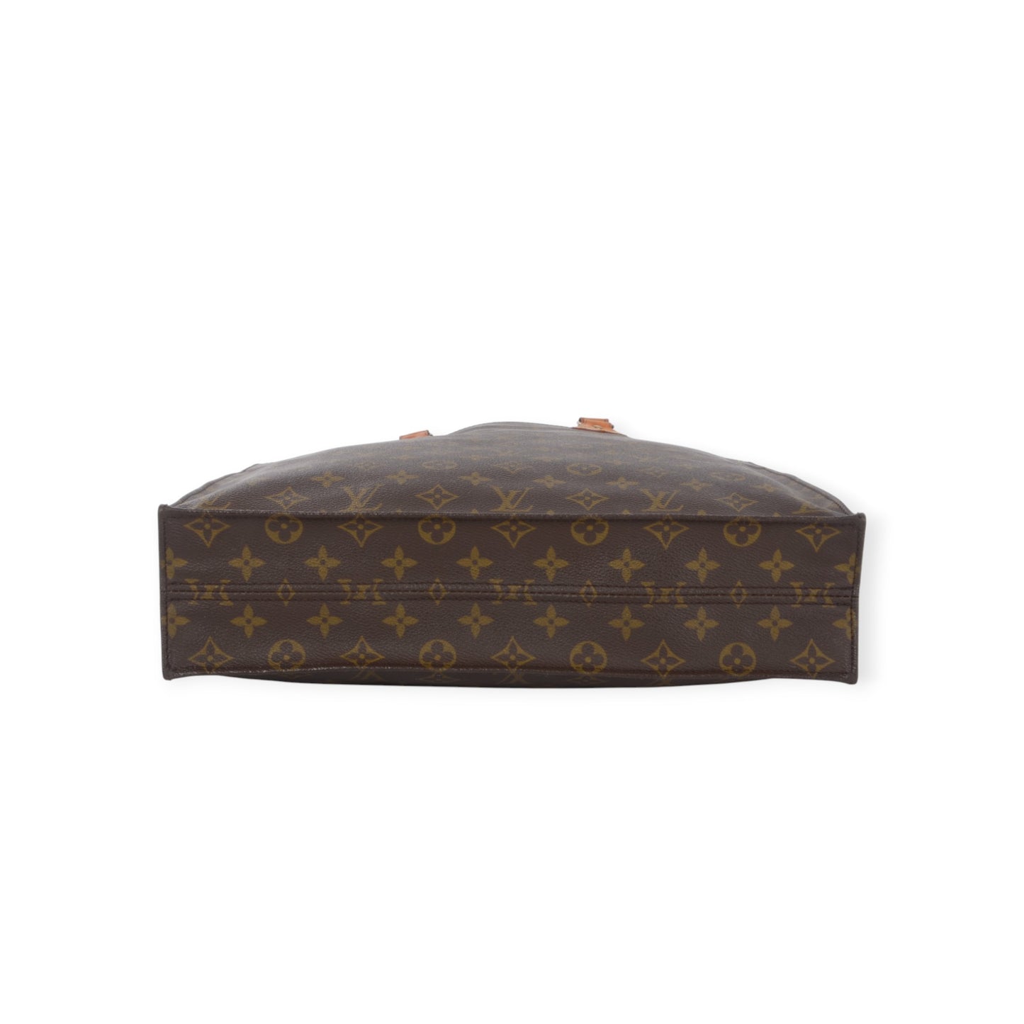 Louis Vuitton Sac Plat Handbag Monogram Canvas Bag Vintage Designer Classic