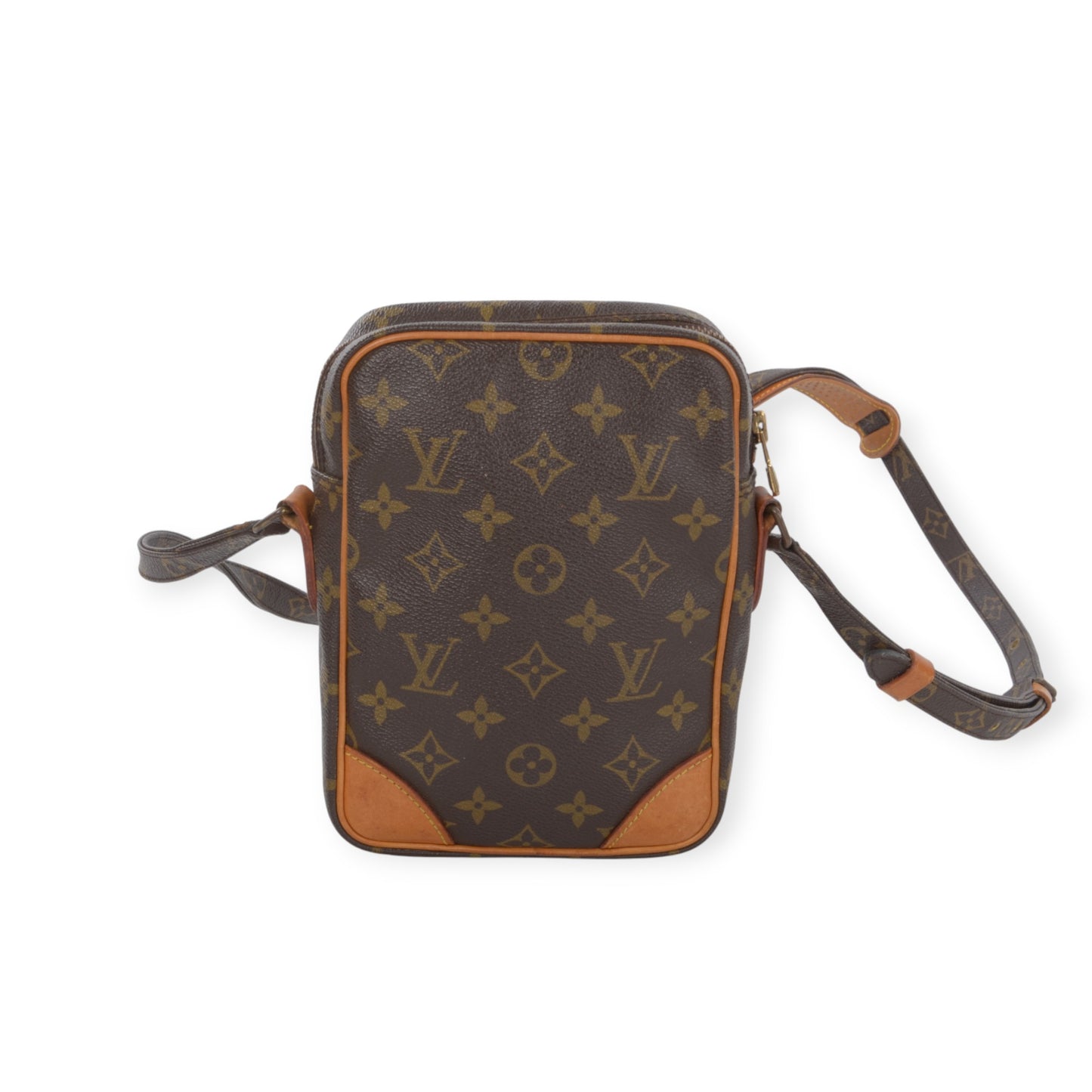 Louis Vuitton Amazon Vintage Crossbody Shoulder Bag Monogram Designer Classic