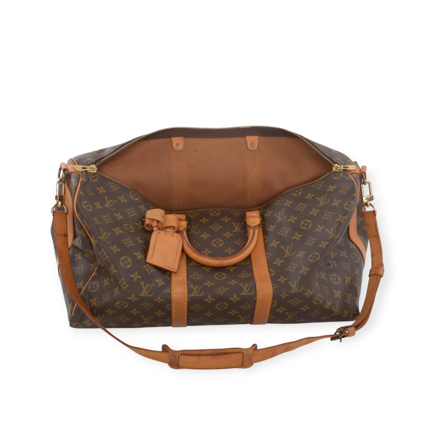 Louis Vuitton Keepall Bandoulière 50 Monogram Vintage Boston Bag Weekendbag Travel Canvas