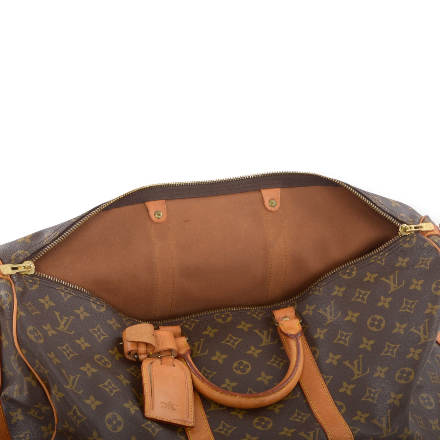 Louis Vuitton Keepall Bandoulière 50 Monogram Vintage Boston Bag Weekendbag Travel Canvas