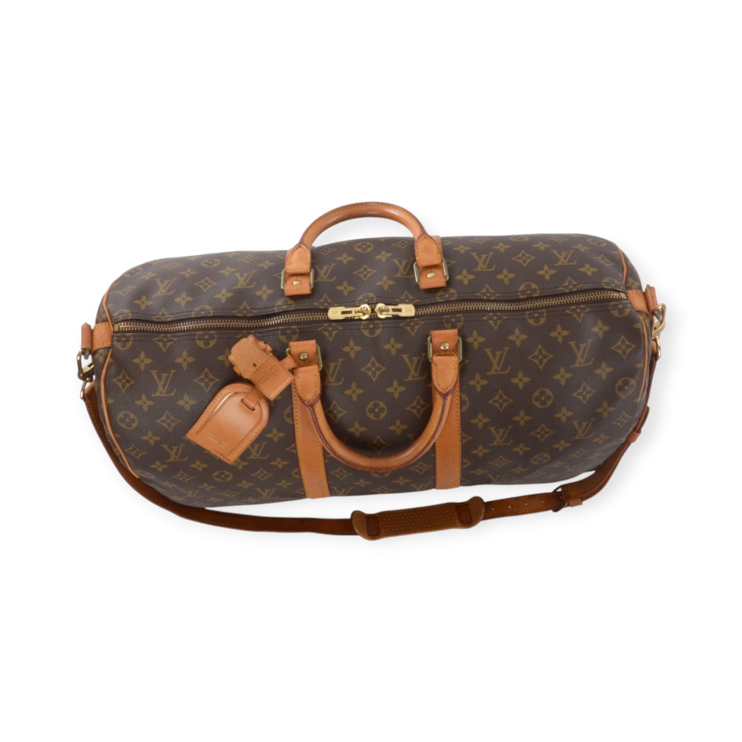 Louis Vuitton Keepall Bandoulière 50 Monogram Vintage Boston Bag Weekendbag Travel Canvas
