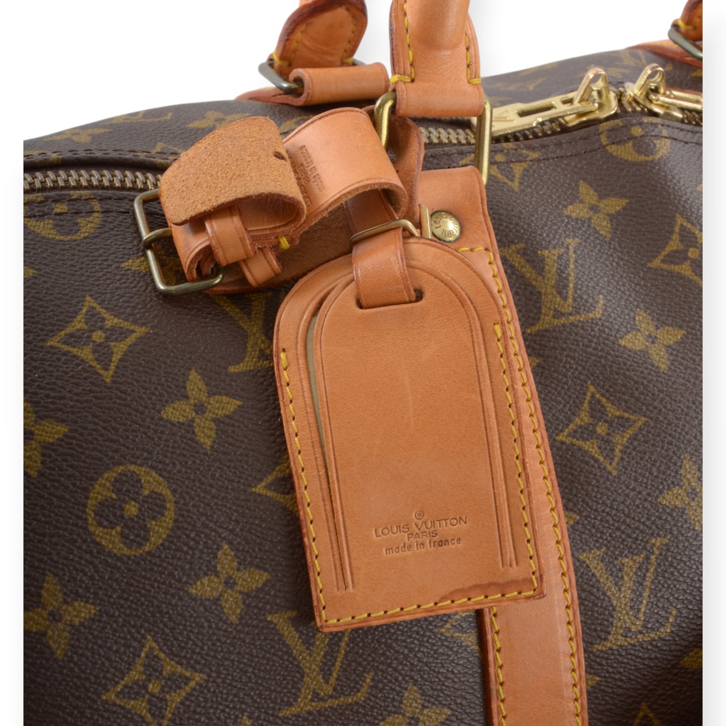 Louis Vuitton Keepall Bandoulière 50 Monogram Vintage Boston Bag Weekendbag Travel Canvas