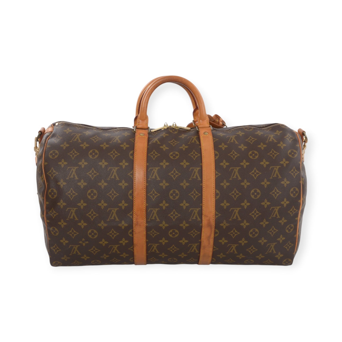 Louis Vuitton Keepall Bandoulière 50 Monogram Vintage Boston Bag Weekendbag Travel Canvas