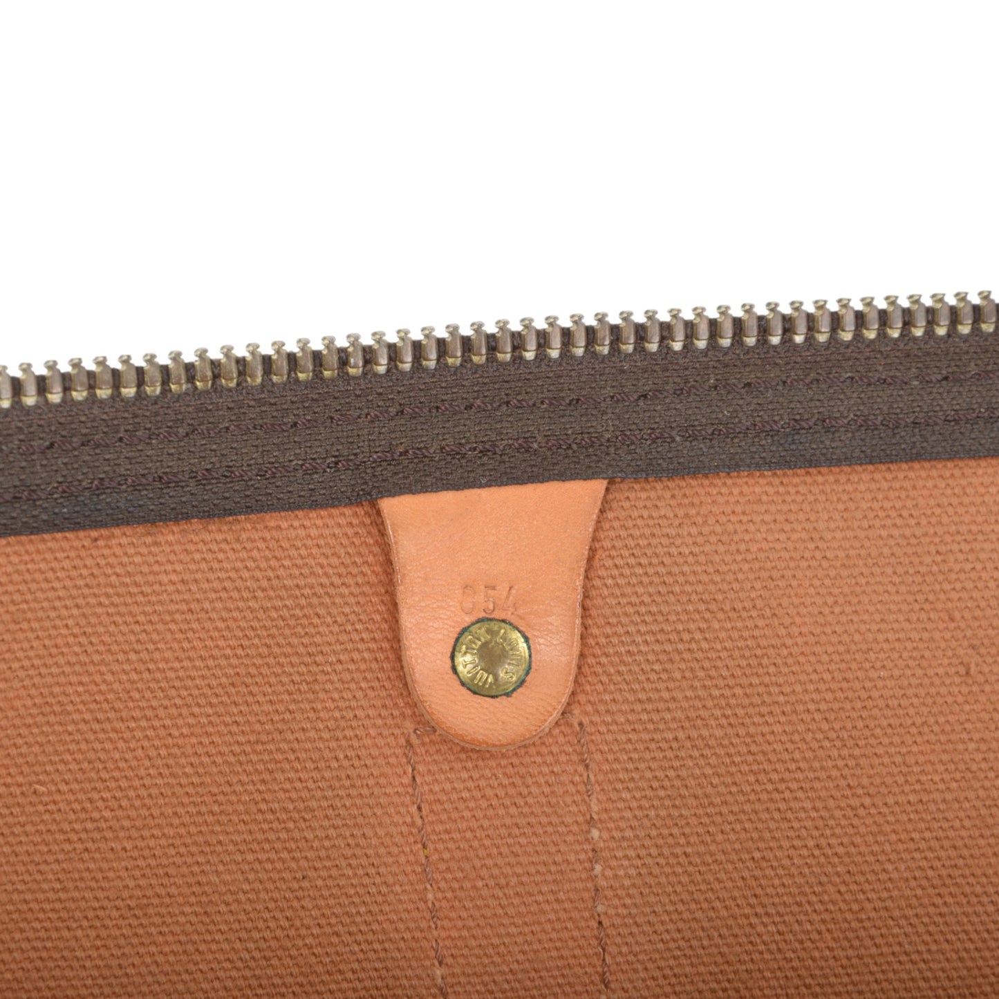 Louis Vuitton Keepall 55 Monogram Vintage Boston Bag Weekendbag Travel Canvas Designer Classic