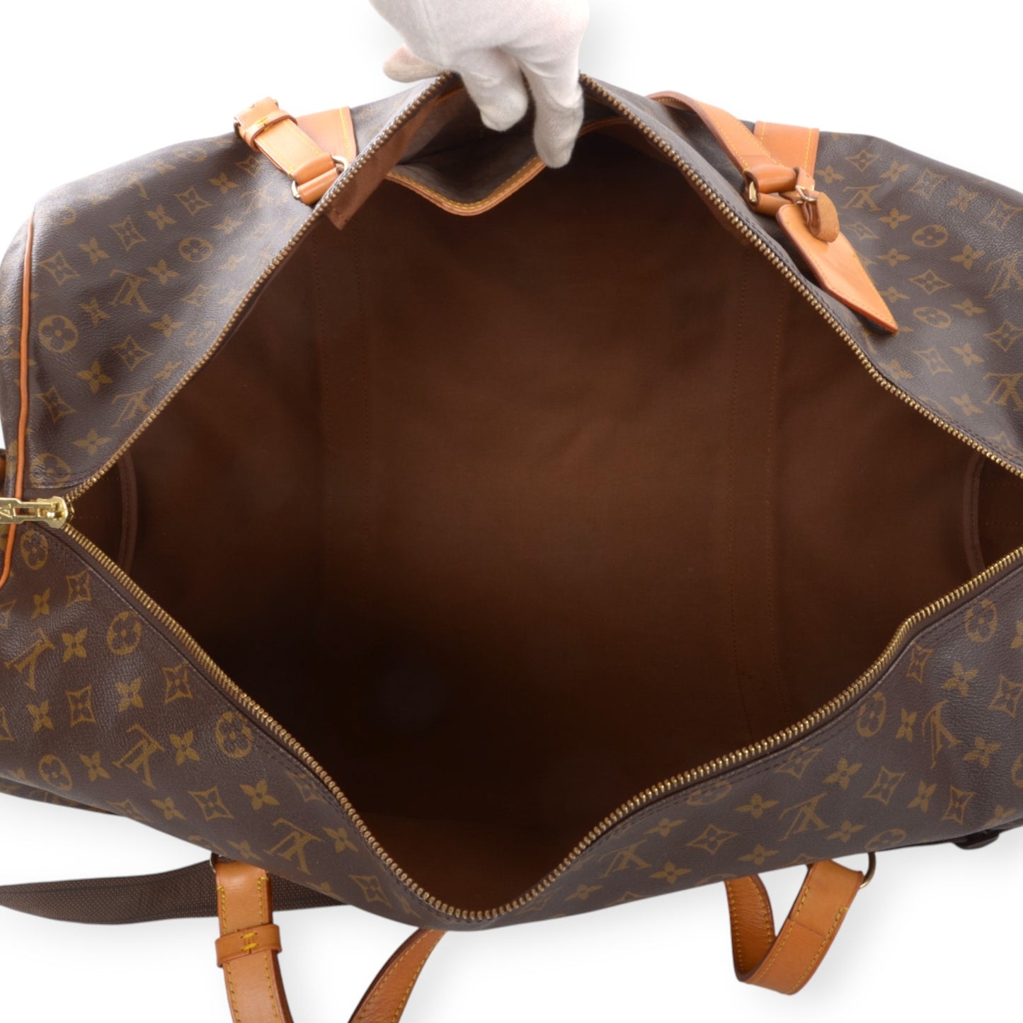 Louis Vuitton Sac Polochon 65 Monogram Vintage Boston Bag Weekendbag Travel Canvas Designer Classic