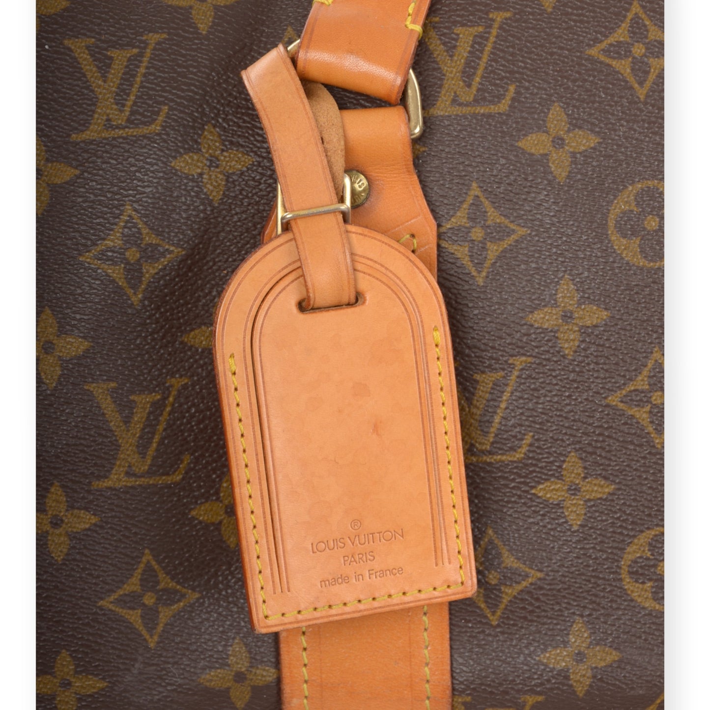 Louis Vuitton Sac Polochon 65 Monogram Vintage Boston Bag Weekendbag Travel Canvas Designer Classic