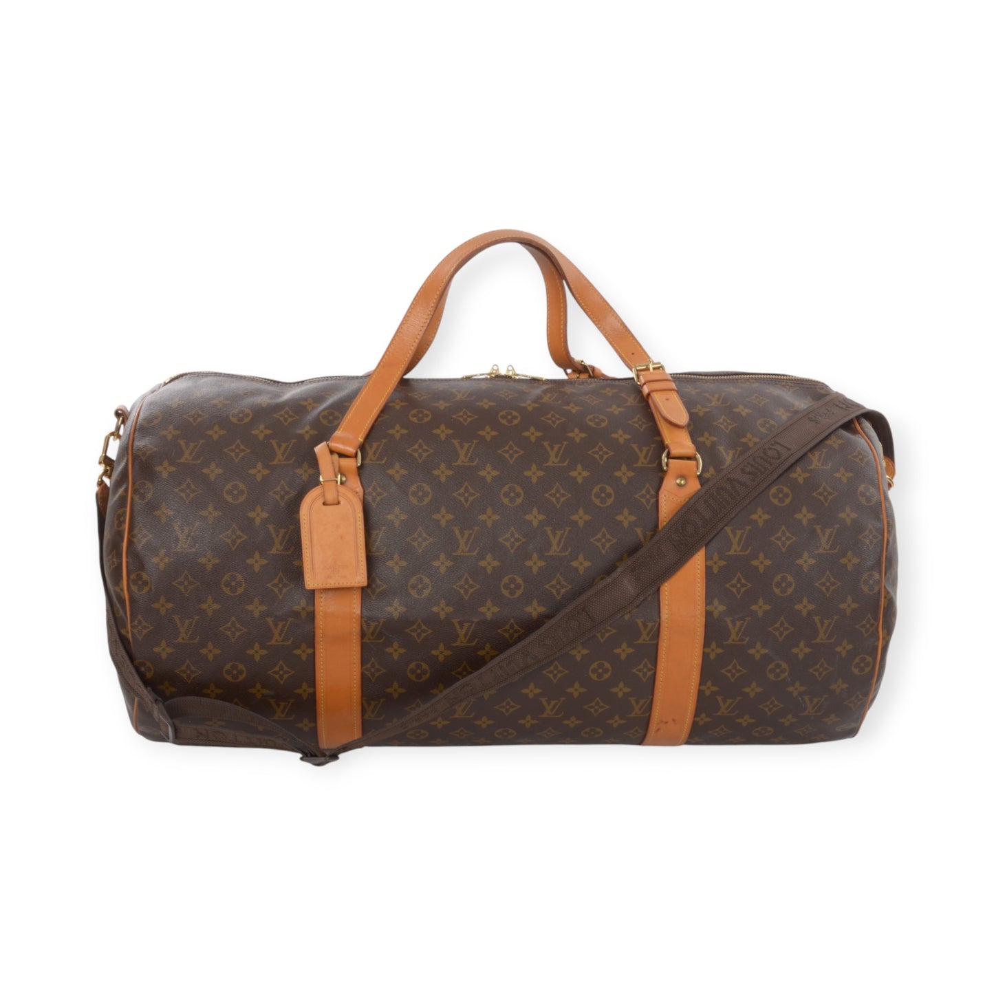 Louis Vuitton Sac Polochon 65 Monogram Vintage Boston Bag Weekendbag Travel Canvas Designer Classic