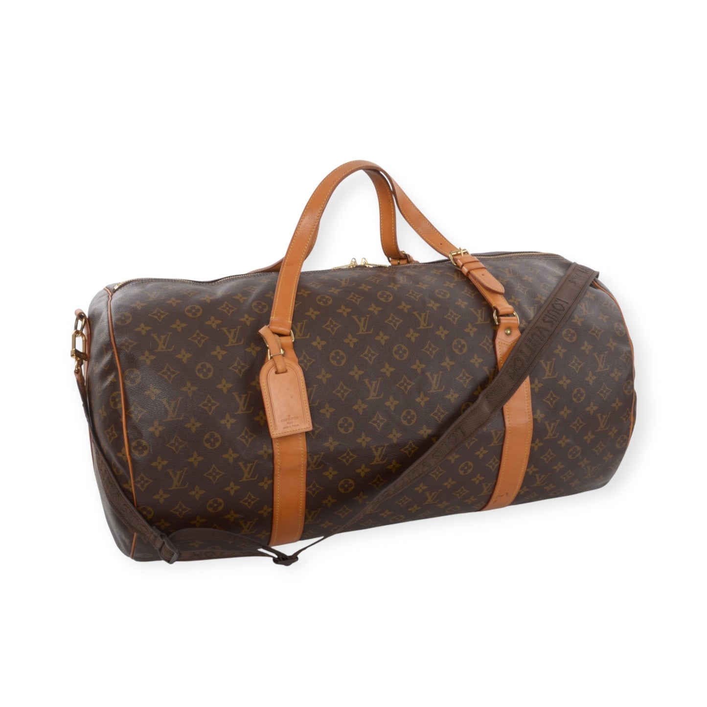 Louis Vuitton Sac Polochon 65 Monogram Vintage Boston Bag Weekendbag Travel Canvas Designer Classic