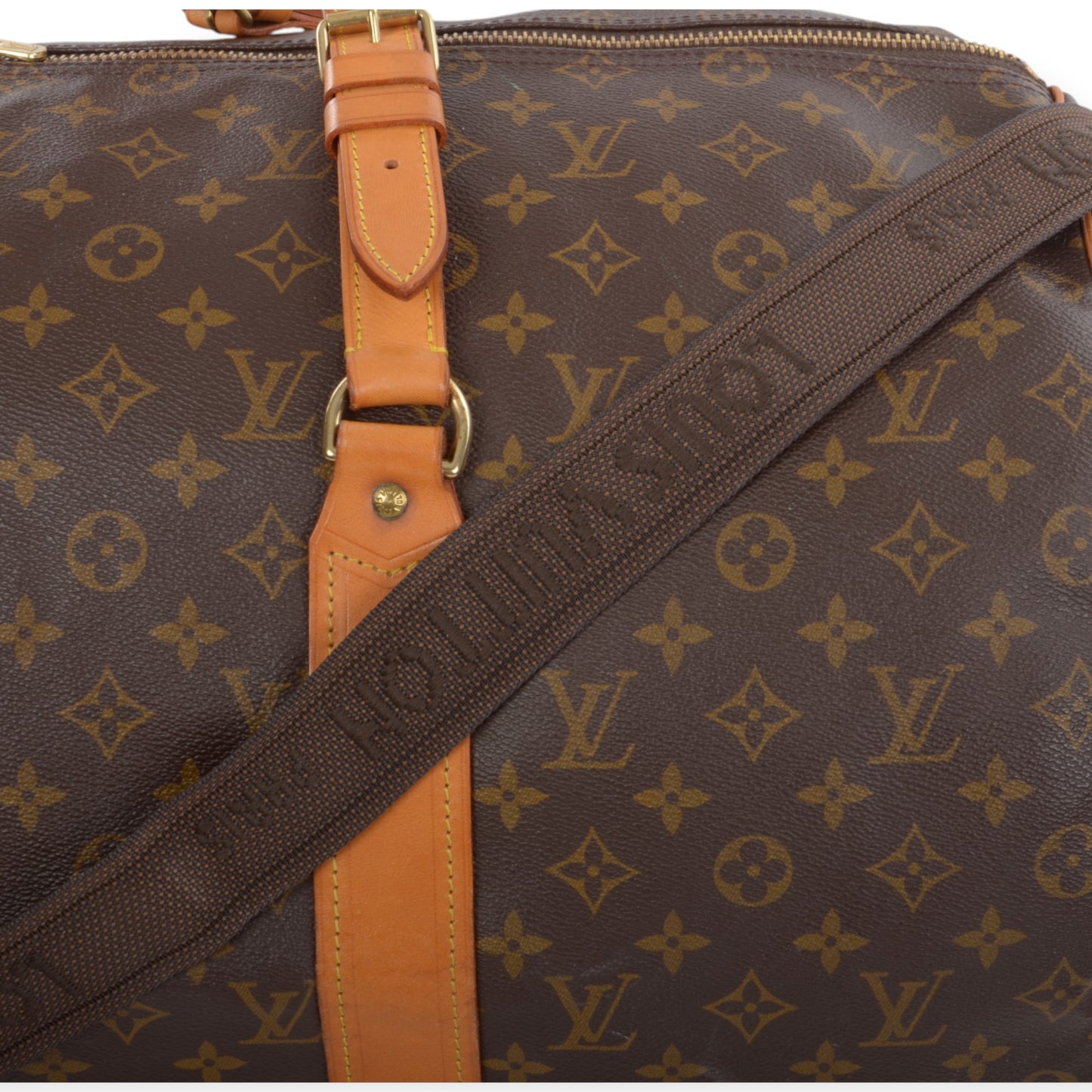 Louis Vuitton Sac Polochon 65 Monogram Vintage Boston Bag Weekendbag Travel Canvas Designer Classic