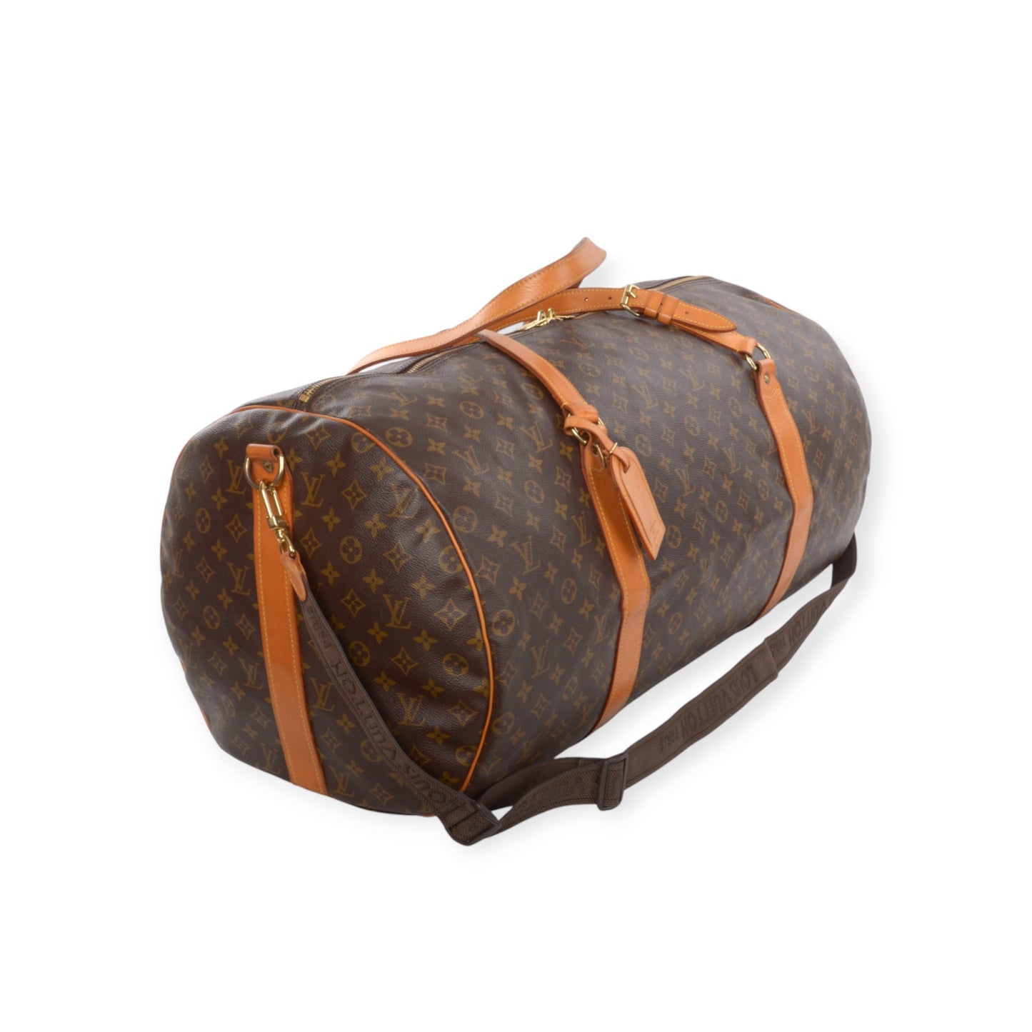 Louis Vuitton Sac Polochon 65 Monogram Vintage Boston Bag Weekendbag Travel Canvas Designer Classic