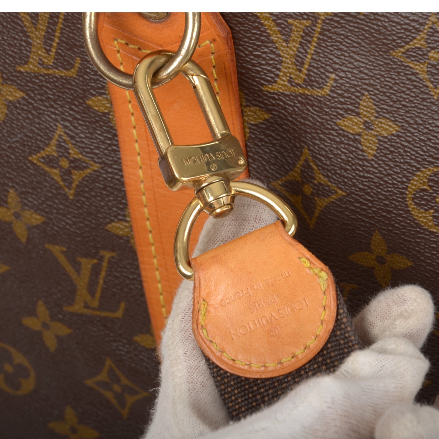 Louis Vuitton Sac Polochon 65 Monogram Vintage Boston Bag Weekendbag Travel Canvas Designer Classic