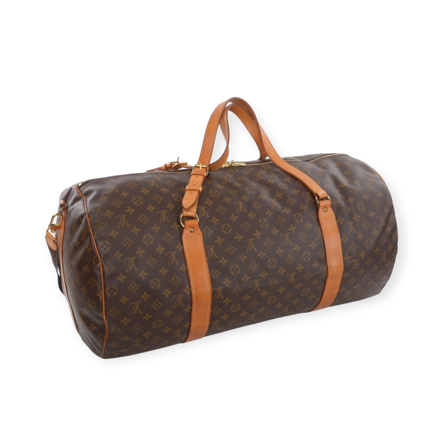 Louis Vuitton Sac Polochon 65 Monogram Vintage Boston Bag Weekendbag Travel Canvas Designer Classic