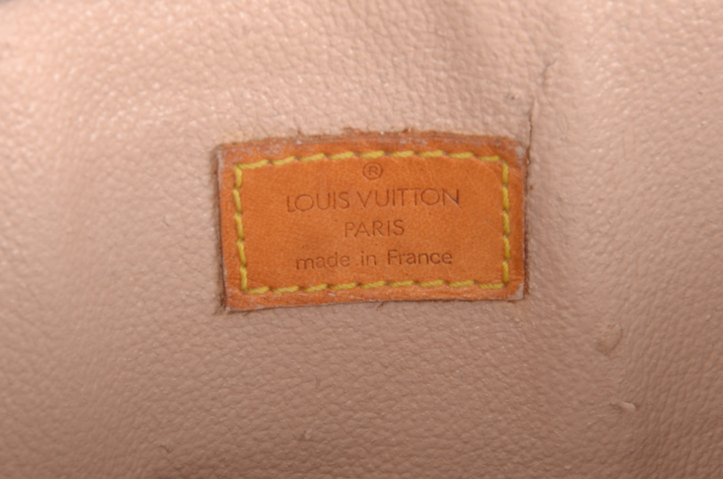 Louis Vuitton Sac Plat Handbag Monogram Canvas Bag Vintage Designer Classic