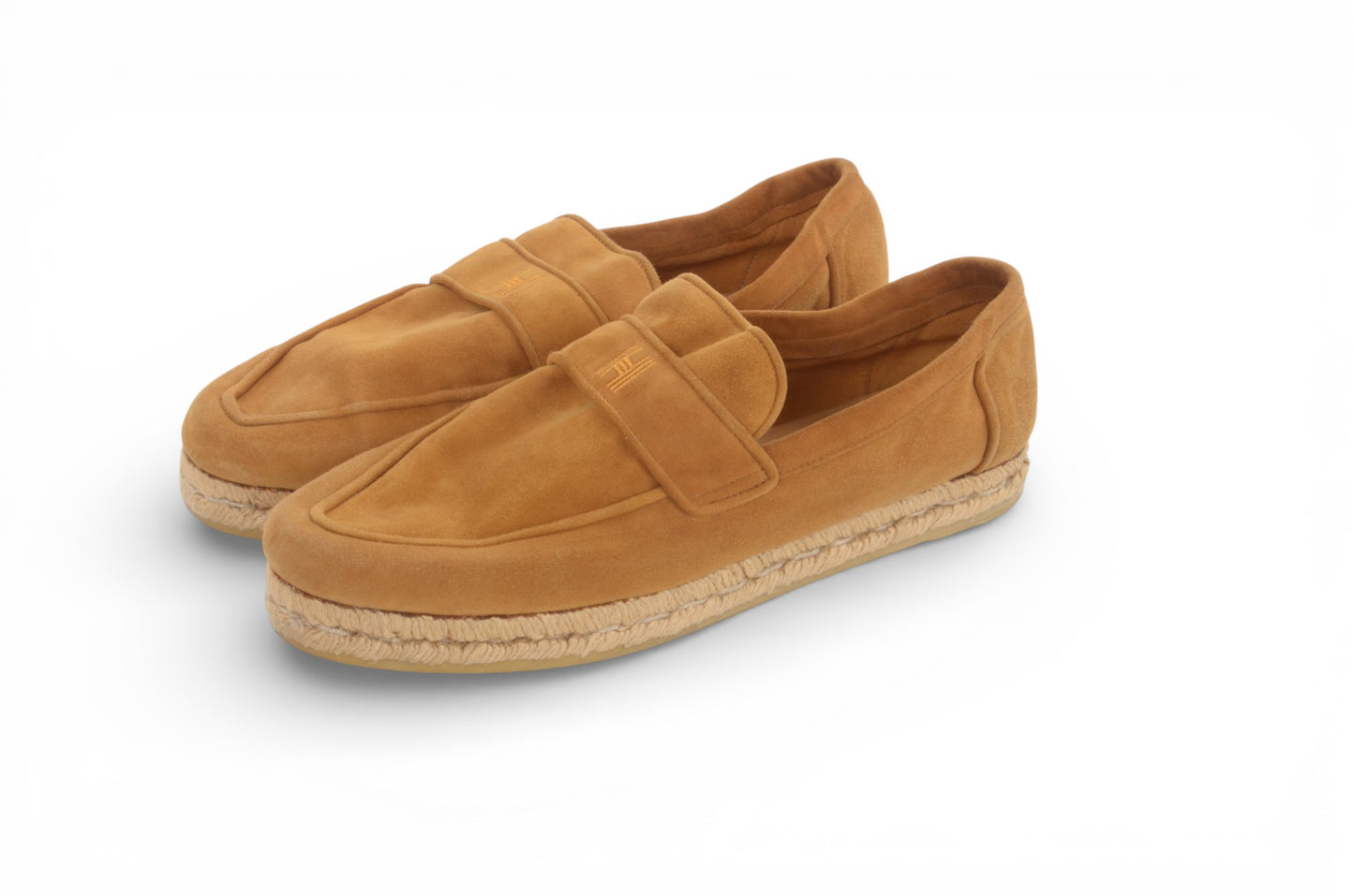 Hermès Suede Leather Espadrilles Loafers Flats Shoes Brown Size 40 Luxury Designer Classic