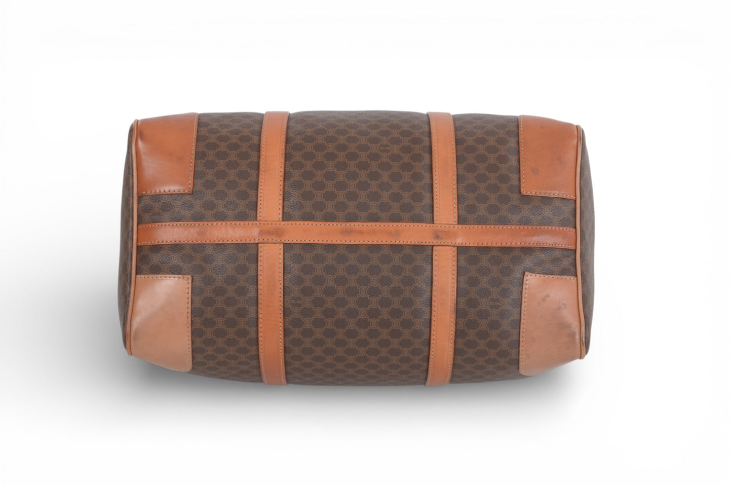 Celine Macadam Weekend Bag Boston Bag Triomphe Monogram Vintage Designer Classic