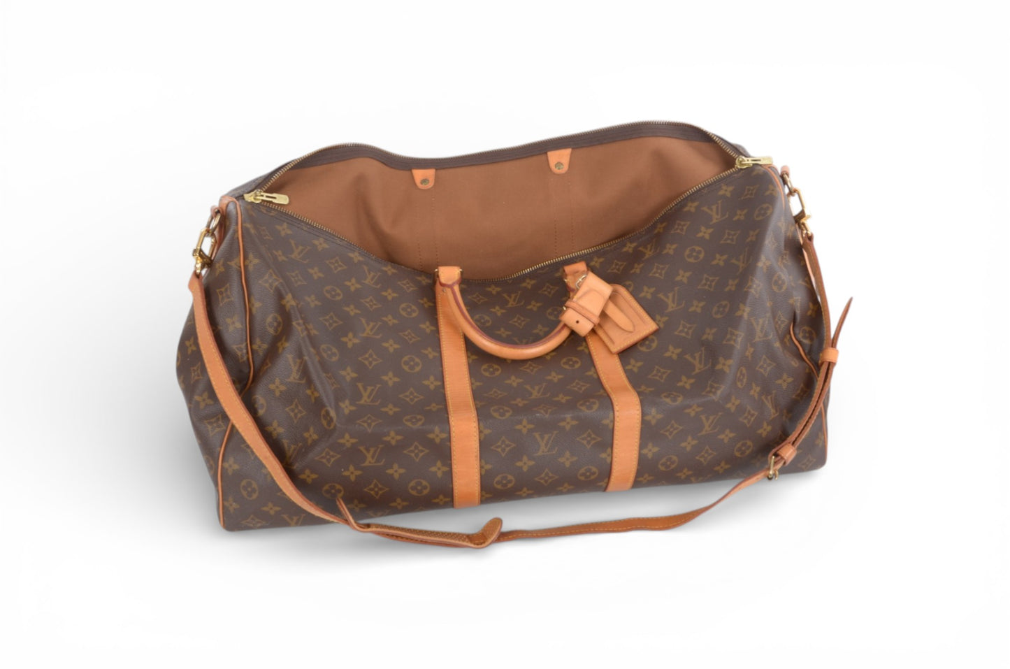 Louis Vuitton Keepall Bandoulière 60 Monogram Vintage Boston Bag Weekendbag Travel Canvas Designer Classic