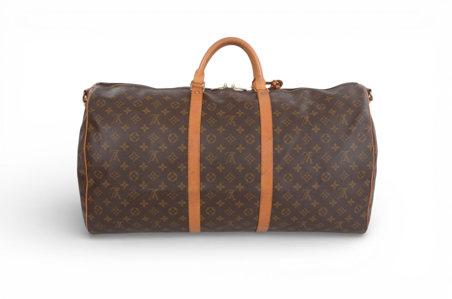 Louis Vuitton Keepall Bandoulière 60 Monogram Vintage Boston Bag Weekendbag Travel Canvas Designer Classic