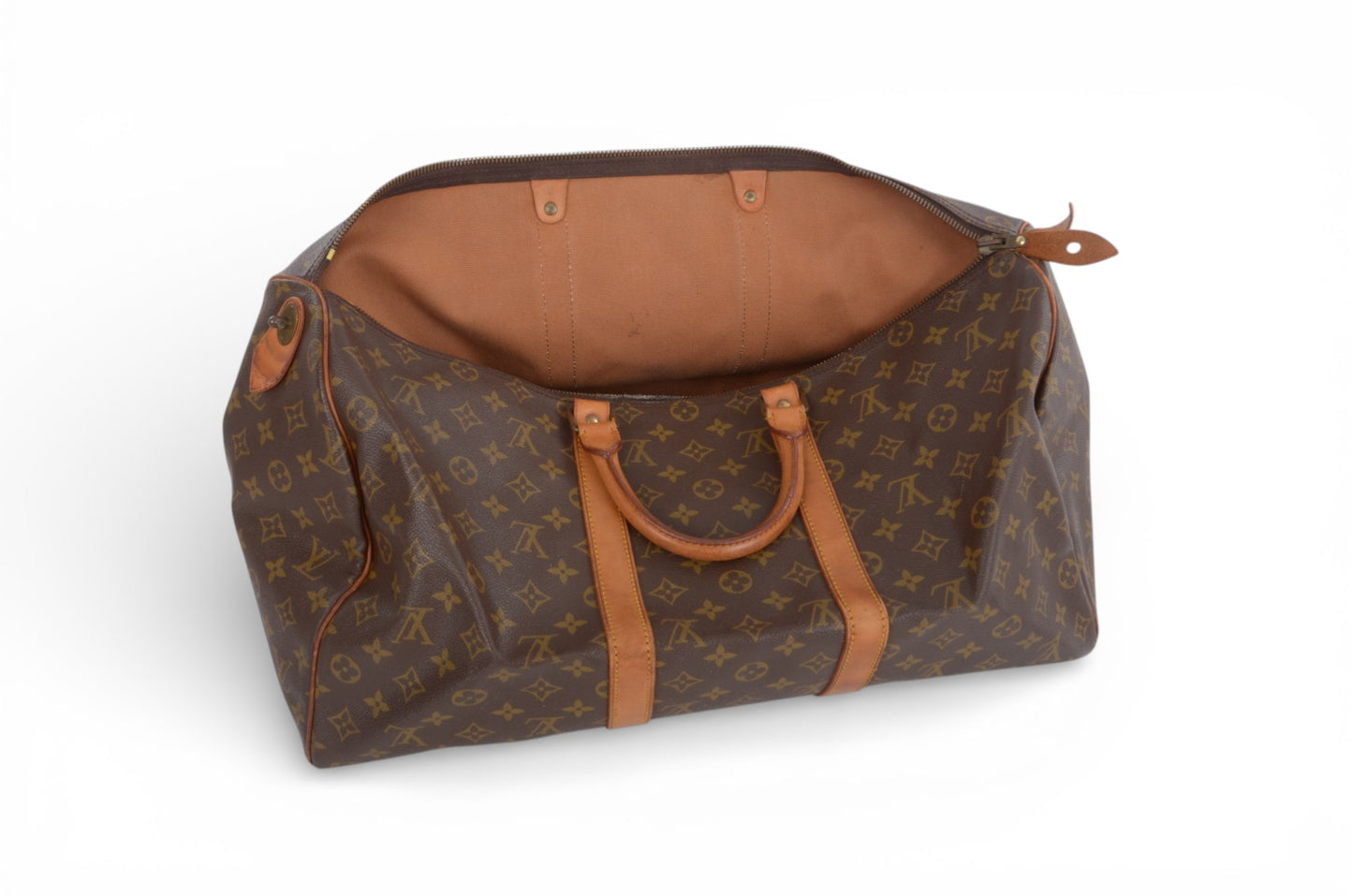 Louis Vuitton Keepall 50 Monogram Vintage Bag Weekendbag Travel Canvas Designer Classic