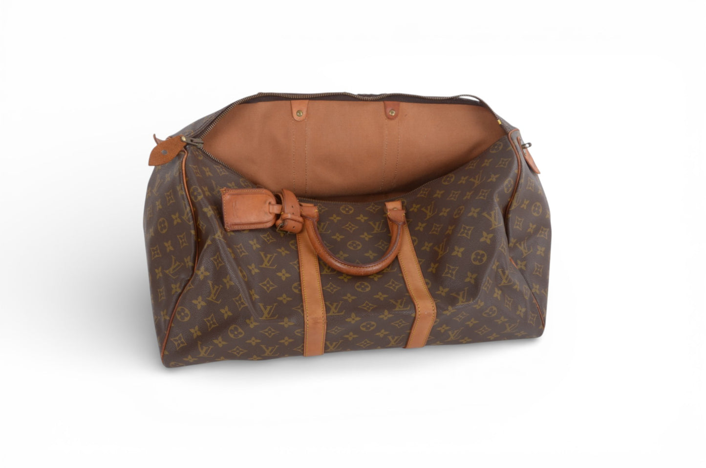 Louis Vuitton Keepall 50 Monogram Vintage Bag Weekendbag Travel Canvas Designer Classic