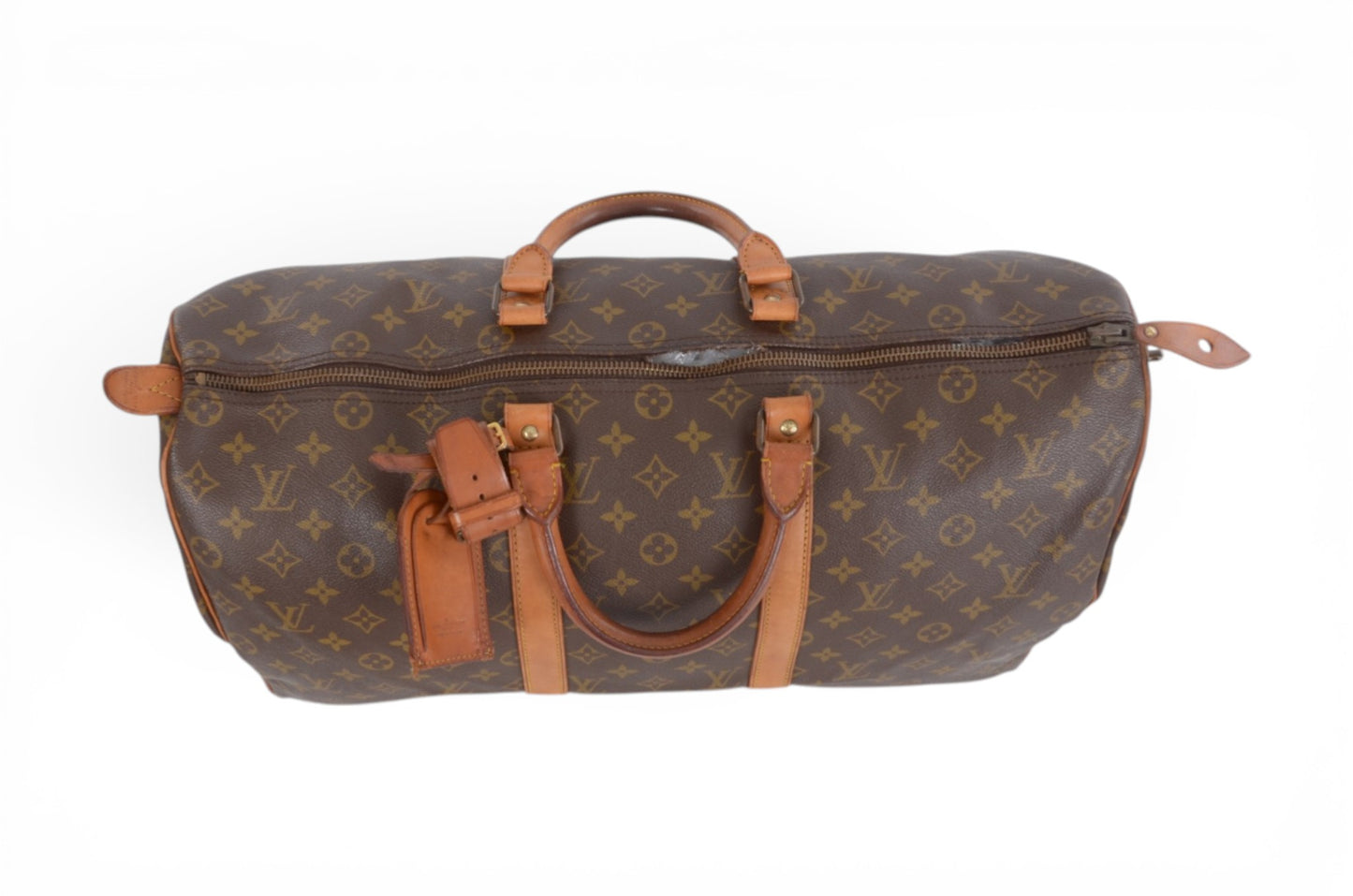 Louis Vuitton Keepall 50 Monogram Vintage Bag Weekendbag Travel Canvas Designer Classic