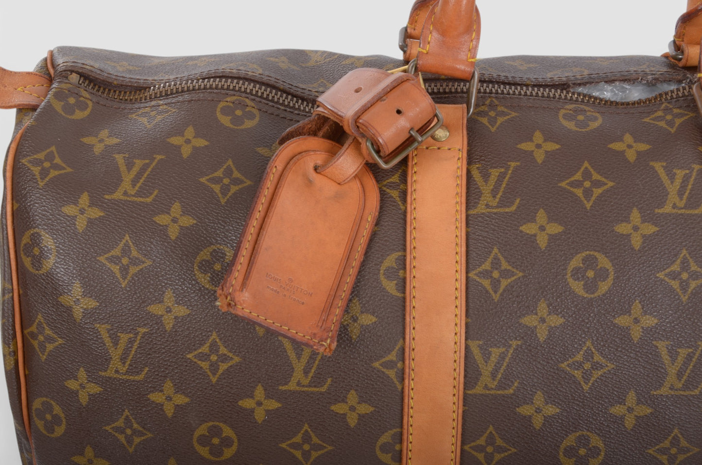 Louis Vuitton Keepall 50 Monogram Vintage Bag Weekendbag Travel Canvas Designer Classic