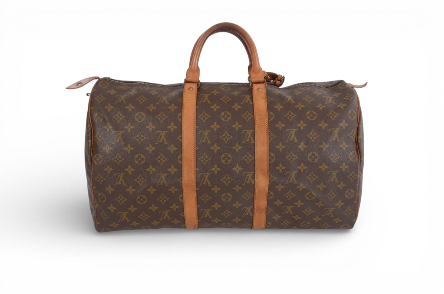 Louis Vuitton Keepall 50 Monogram Vintage Bag Weekendbag Travel Canvas Designer Classic