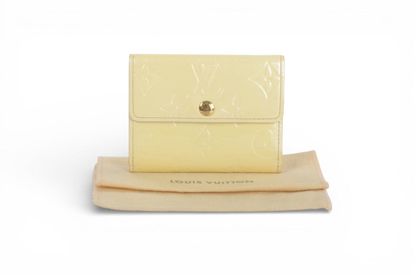 Louis Vuitton Monogram Vernis Ludlow Cardholder Coin Case Coin Purse Wallet  Vintage Patent Leather