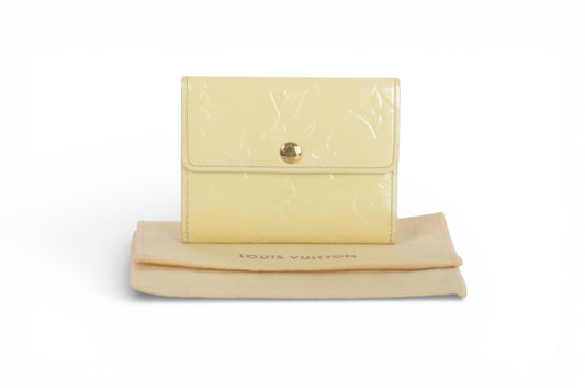 Louis Vuitton Monogram Vernis Ludlow Cardholder Coin Case Coin Purse Wallet  Vintage Patent Leather
