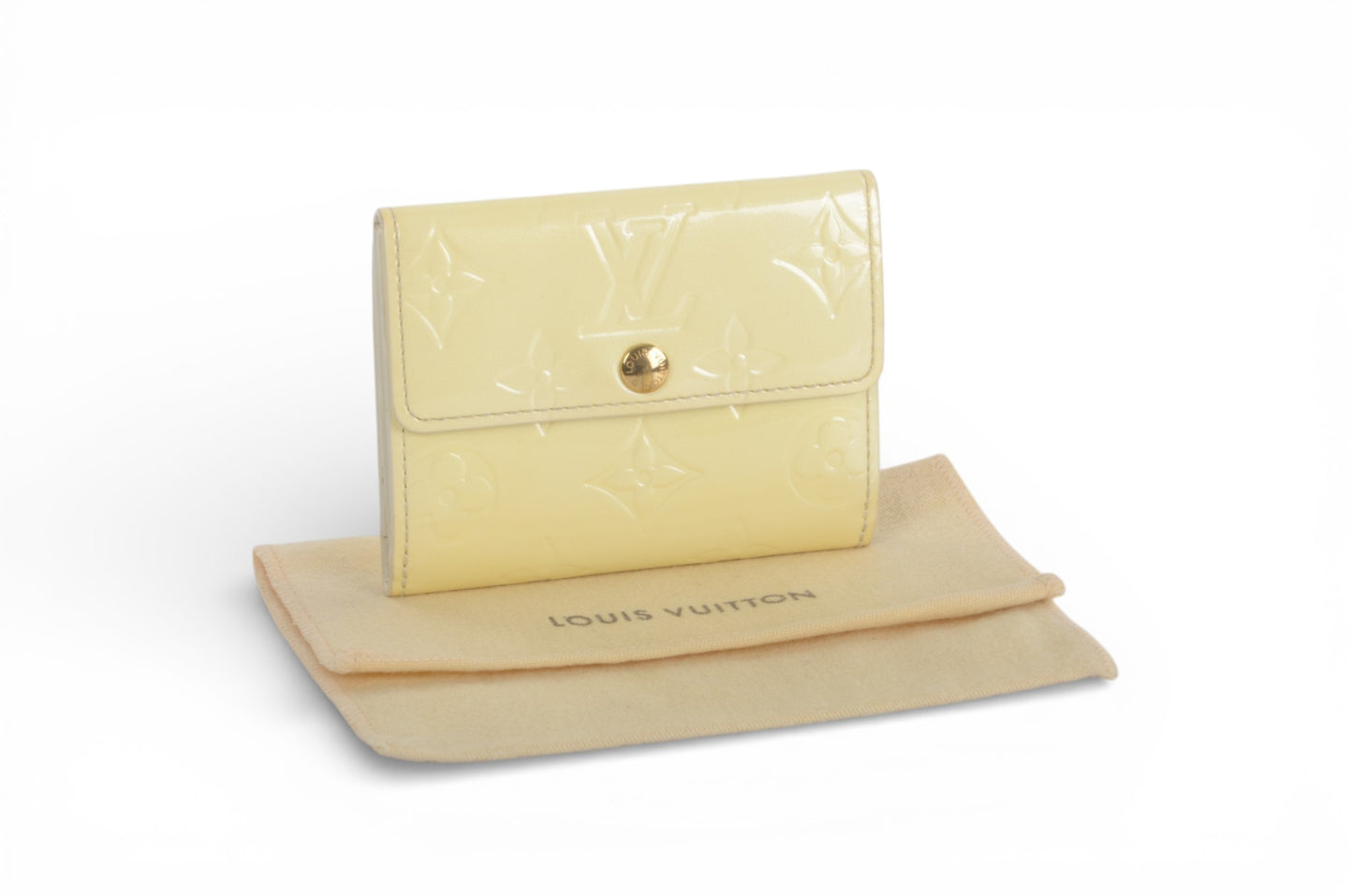 Louis Vuitton Monogram Vernis Ludlow Cardholder Coin Case Coin Purse Wallet  Vintage Patent Leather