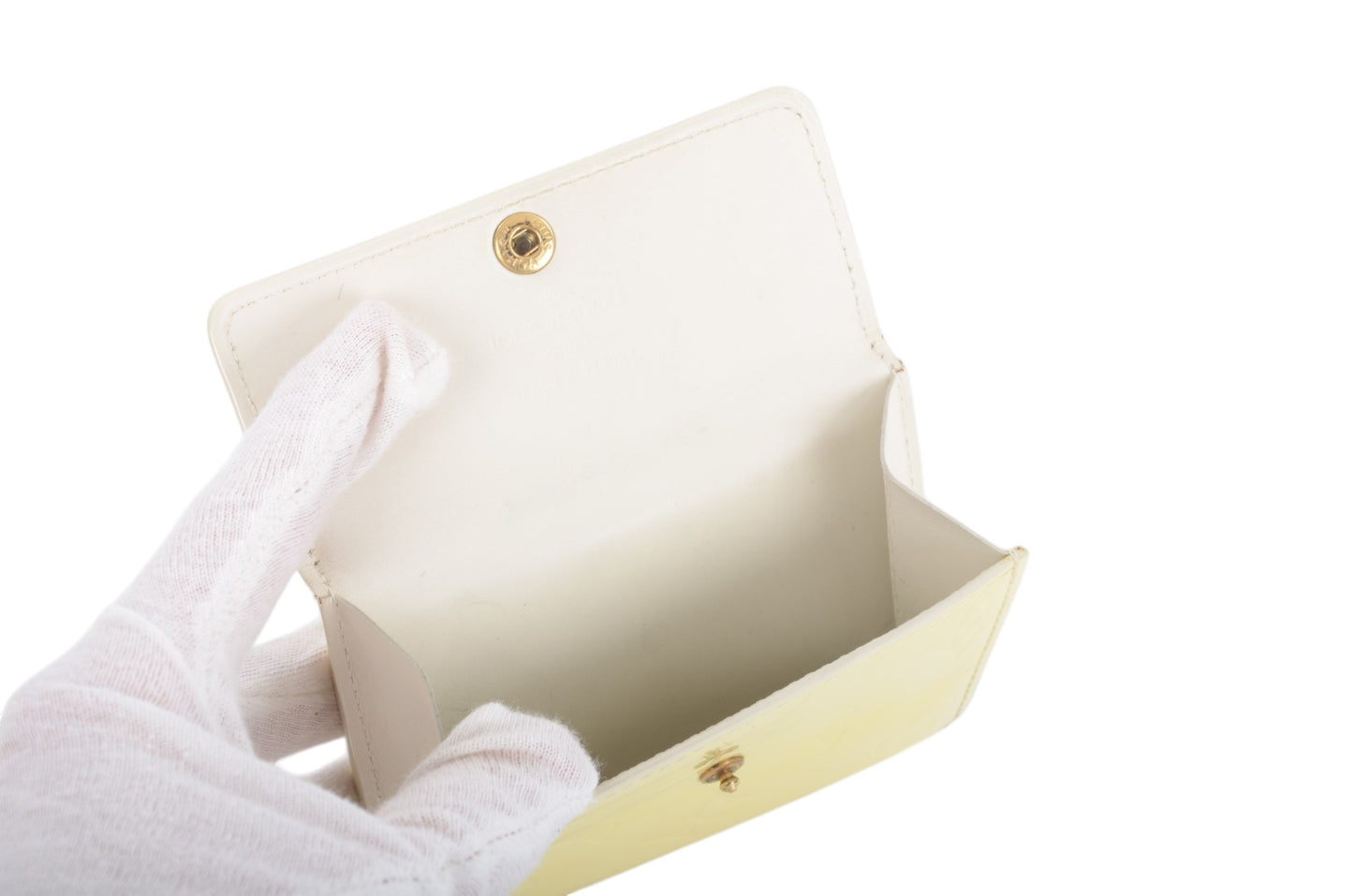 Louis Vuitton Monogram Vernis Ludlow Cardholder Coin Case Coin Purse Wallet  Vintage Patent Leather