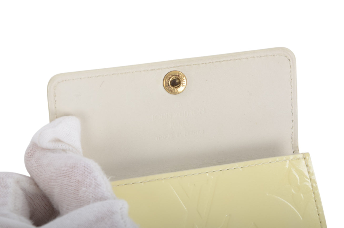 Louis Vuitton Monogram Vernis Ludlow Cardholder Coin Case Coin Purse Wallet  Vintage Patent Leather