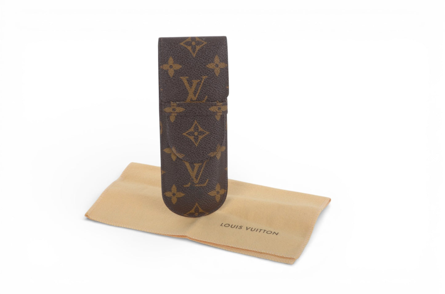 Louis Vuitton Pen Pencil Case Glasses Case Etui Monogram Canvas Vintage Designer Classic
