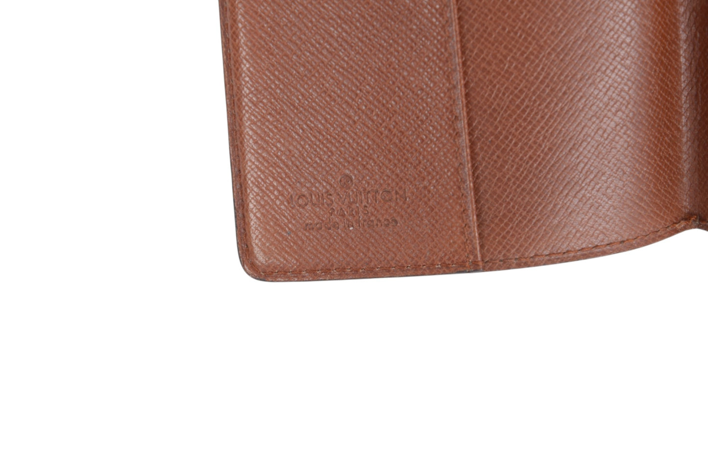 Louis Vuitton Pocket Diary Desk Agenda Notebook Cover Book Case Notes Designer Classic