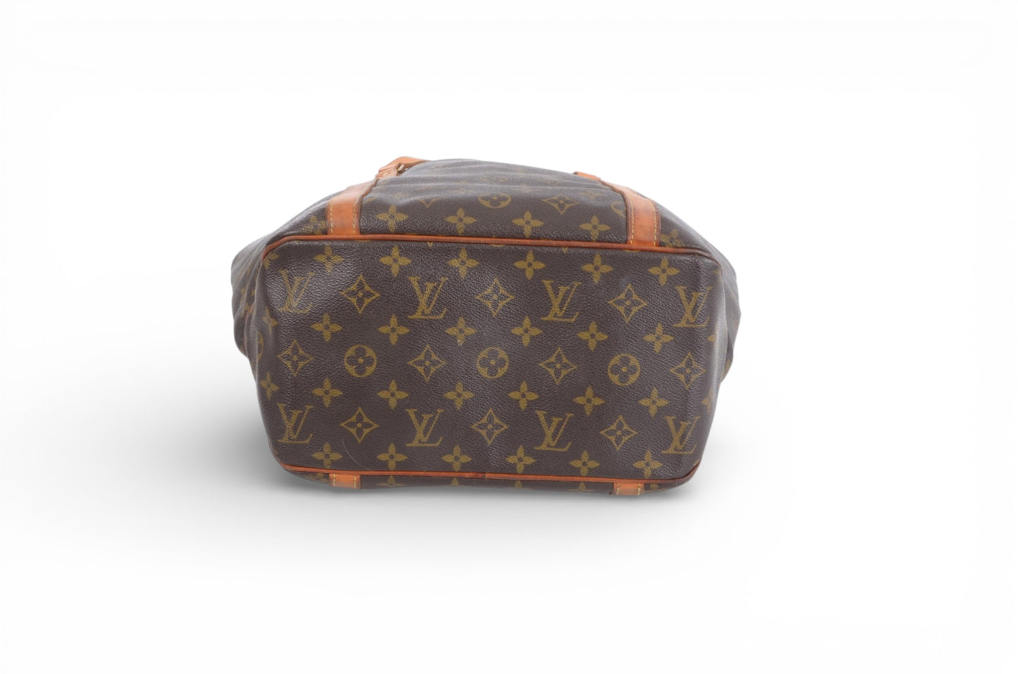 Louis Vuitton Vintage Sac Shopping Tote Shoulder Bag Handbag Monogram Canvas Vintage Designer Classic Authentic